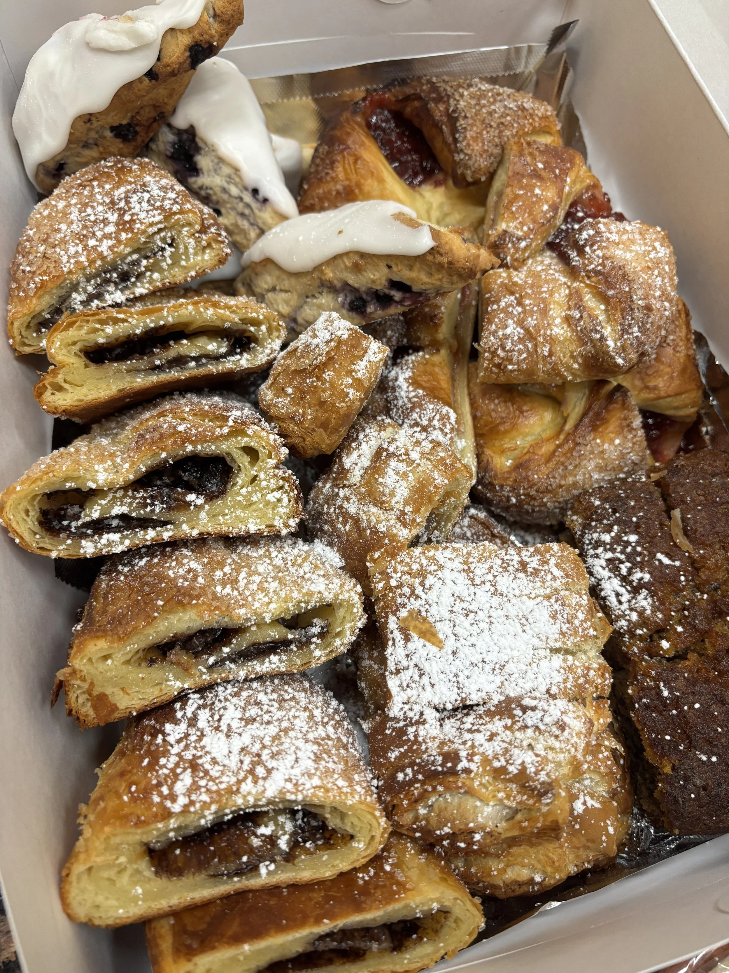 Assorted handmade Italian pastries